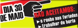 Trabalhar à borla NÃO!
