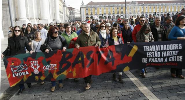 Manifestação do STAL 4 Dezembro em Lisboa
